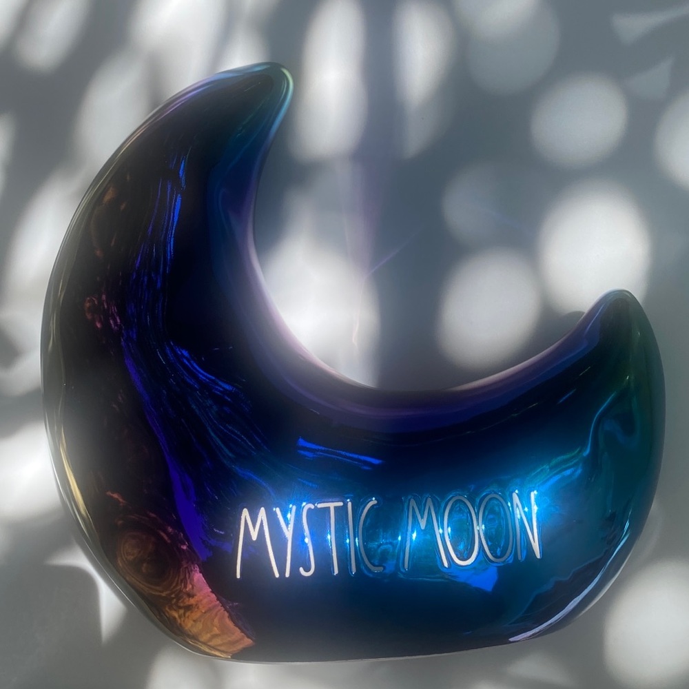 rae dunn iridescent mystic moon